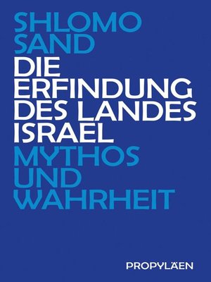 cover image of Die Erfindung des Landes Israel